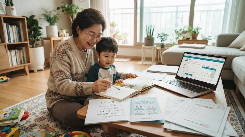 서울형 손주 돌봄 수당, 신청 방법과 필요 서류 완벽 가이드