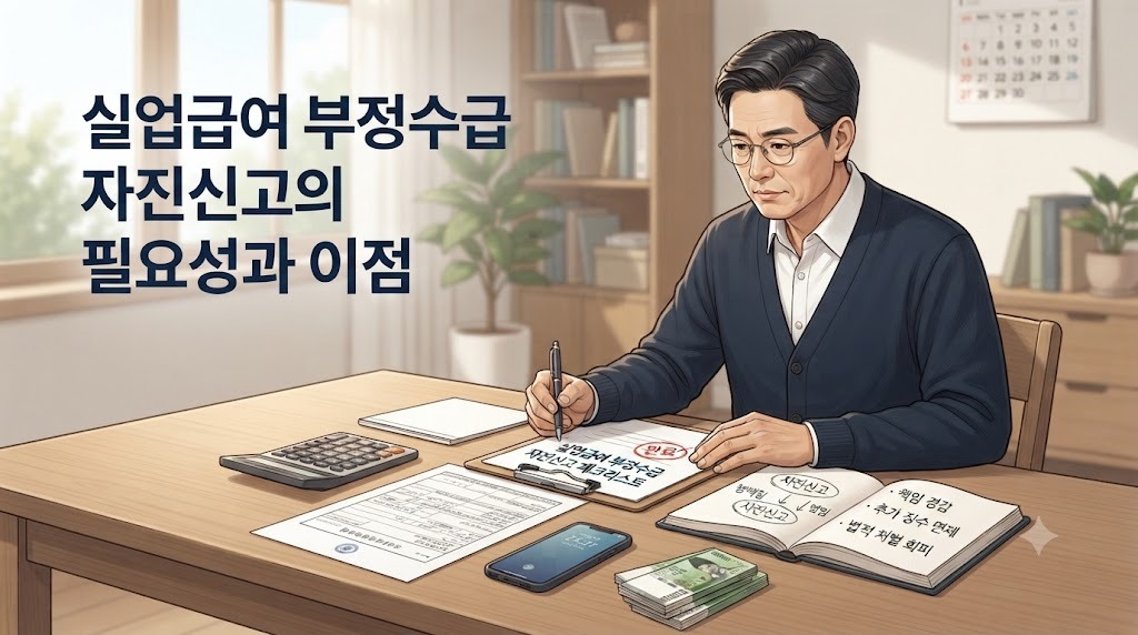 실업급여 부정수급, 자진신고의 필요성과 이점 정리