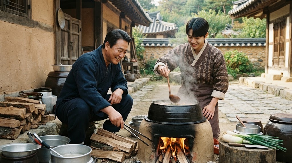 전통 가마솥 요리, 최수종과 이찬원의 특별한 체험 이야기