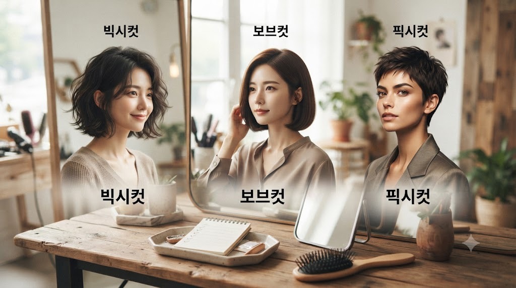 나에게 맞는 숏컷 스타일 찾기: 빅시컷, 보브컷, 픽시컷의 매력