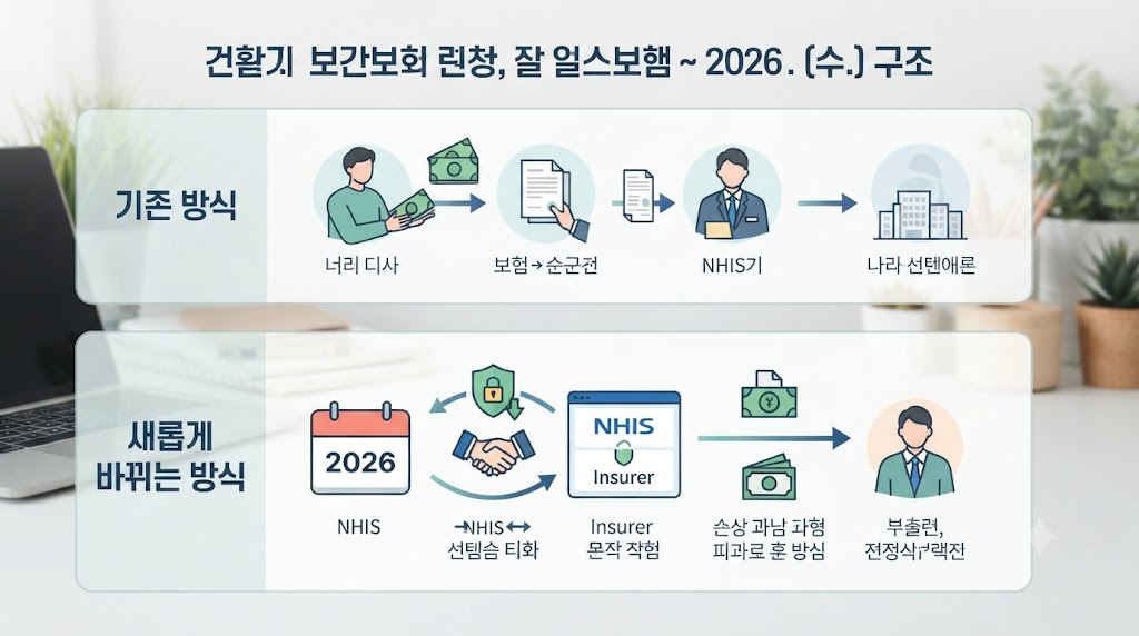 건강보험 환급금과 실손보험, 새롭게 바뀌는 정산 방식 알아보기