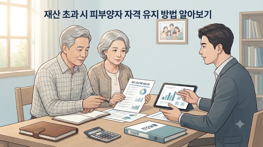 재산 초과 시 피부양자 자격 유지 방법 알아보기