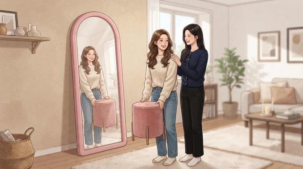 고윤정의 특별한 거울 선물, 제나의 취향을 완벽히 반영한 이유