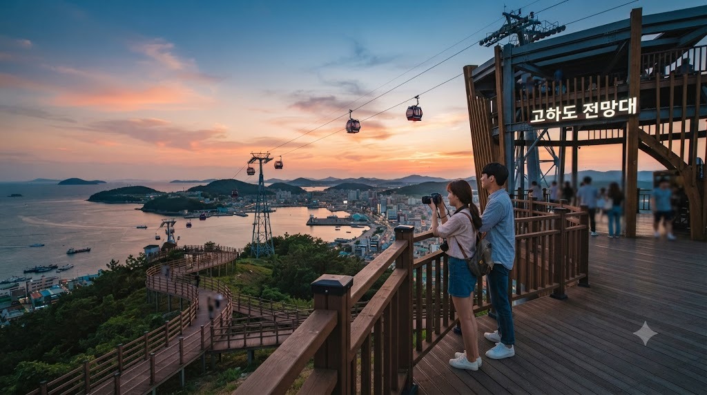 목포 해상케이블카와 고하도 전망대의 매력 포인트