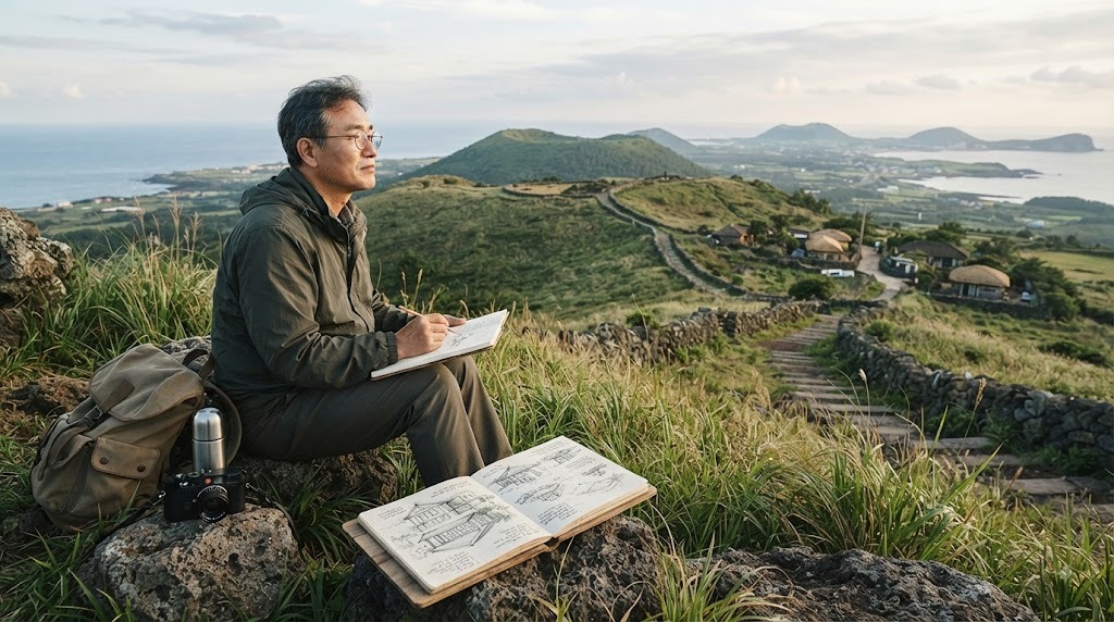 김호민 건축가가 말하는 제주 오름의 특별한 매력