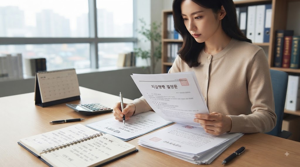 지급명령 받았을 때 꼭 알아야 할 대처 방법 안내