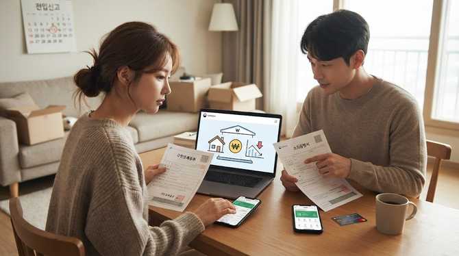 전입신고한 맞벌이 부부의 주거지원금 소득기준은?