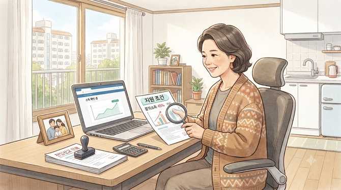전입신고 후 무주택자의 주거보조금 소득요건은?