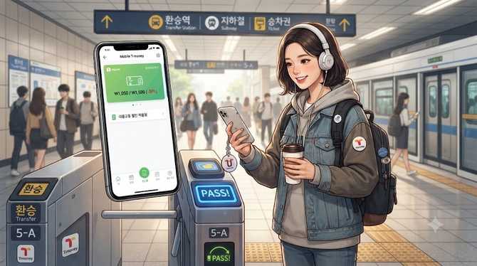 대학생 교통비 할인은 모바일로도 적용될까?