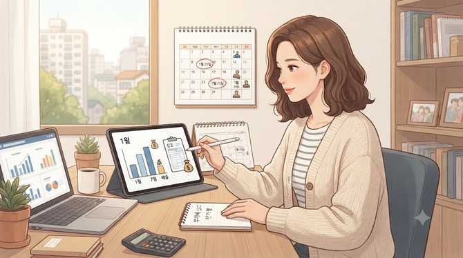 전업주부가 프리랜서로 수입이 생겨도 부가세는 언제 신고하나요?
