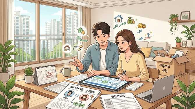 전입신고 후 주거지원금, 세대합산 가능할까?