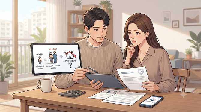부부합산소득으로청년주거지원금이바뀌나요?