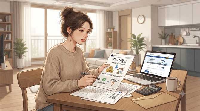 전입신고 없이 이사하면 주거지원금 수급 가능할까?