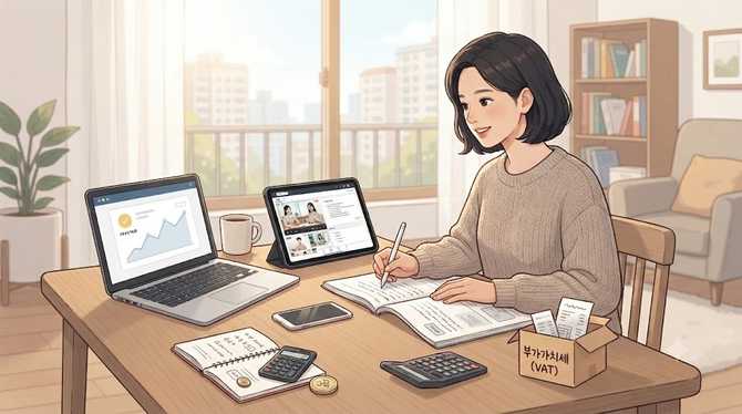 전업주부가 온라인 강의로 벌면 부가세를 내야 할까?