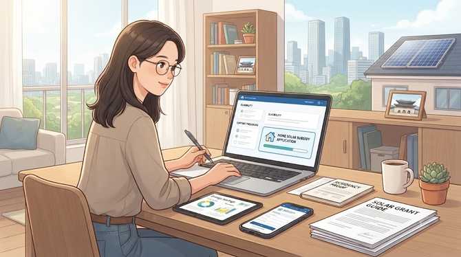 무주택자가 가정용 태양광 보조금을 신청할 수 있을까?