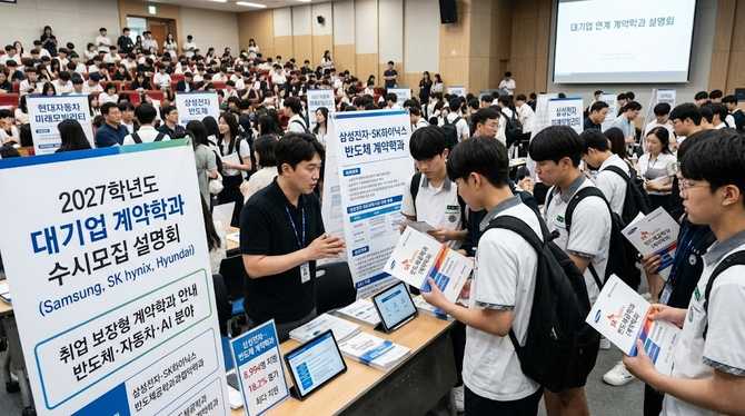 대기업 계약학과 인기 상승 이유와 지원 전략
