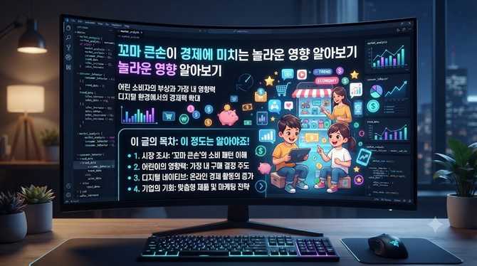 꼬마 큰손이 경제에 미치는 놀라운 영향 알아보기