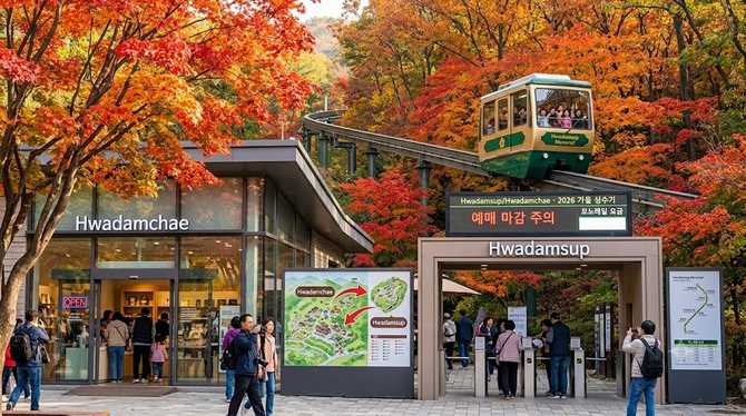 화담숲-화담채 차이와 2026 가을 예매 포인트, 모노레일 요금까지 한눈에