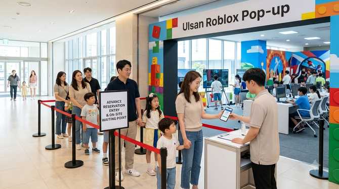 울산 로블록스 팝업: 사전예약·현장 대기 포인트 가이드