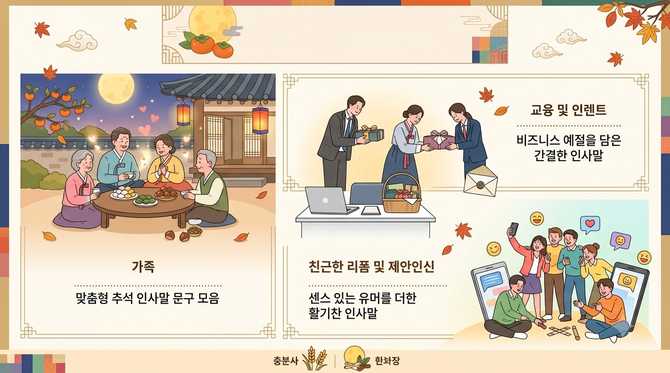 추석 인사말 좋은글 마음을 전하는 따뜻한 문구 모음