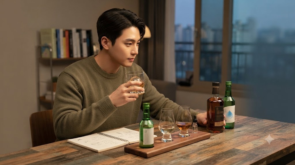 위스키의 매력, 소주와의 차이점 총정리