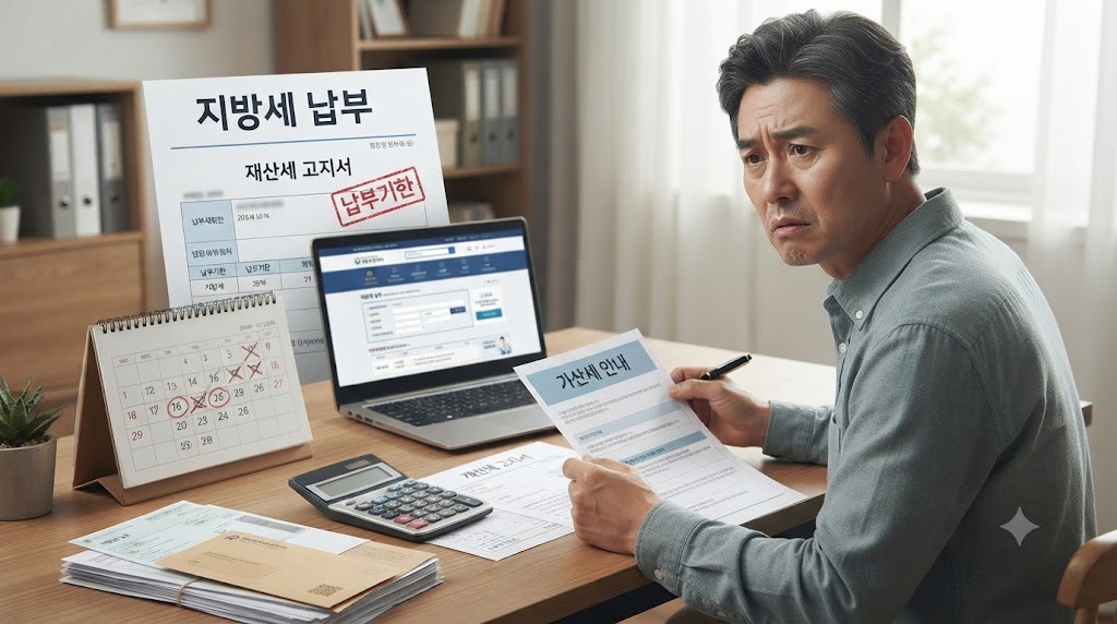 재산세 납부 지연 시 발생하는 가산세 총정리