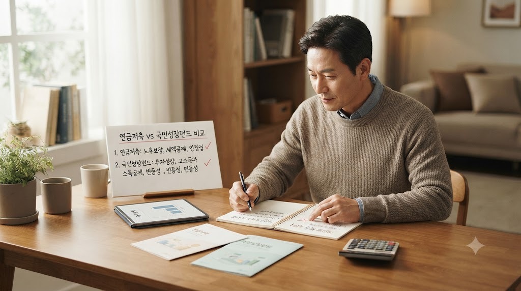 연금저축과 국민성장펀드, 현명한 선택 가이드