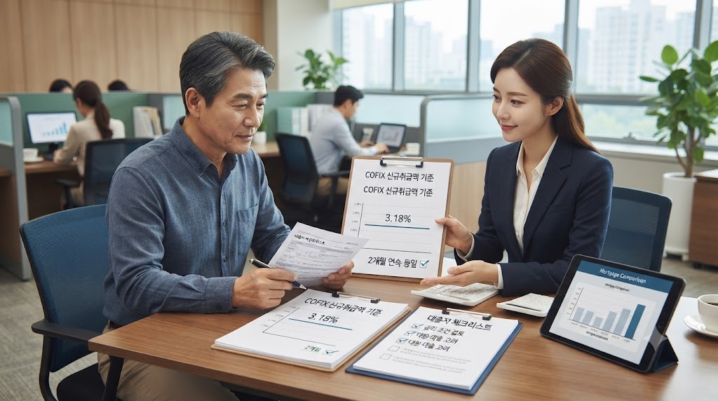 코픽스 유지, 주택담보대출에서의 영향 살펴보기