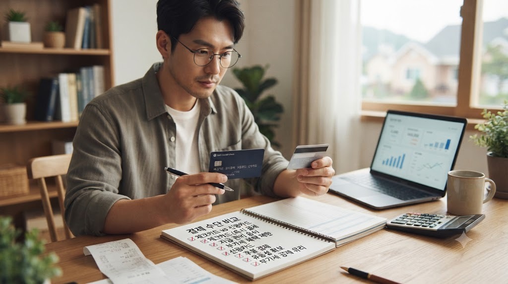 개인사업자를 위한 체크카드 vs 신용카드 선택 가이드