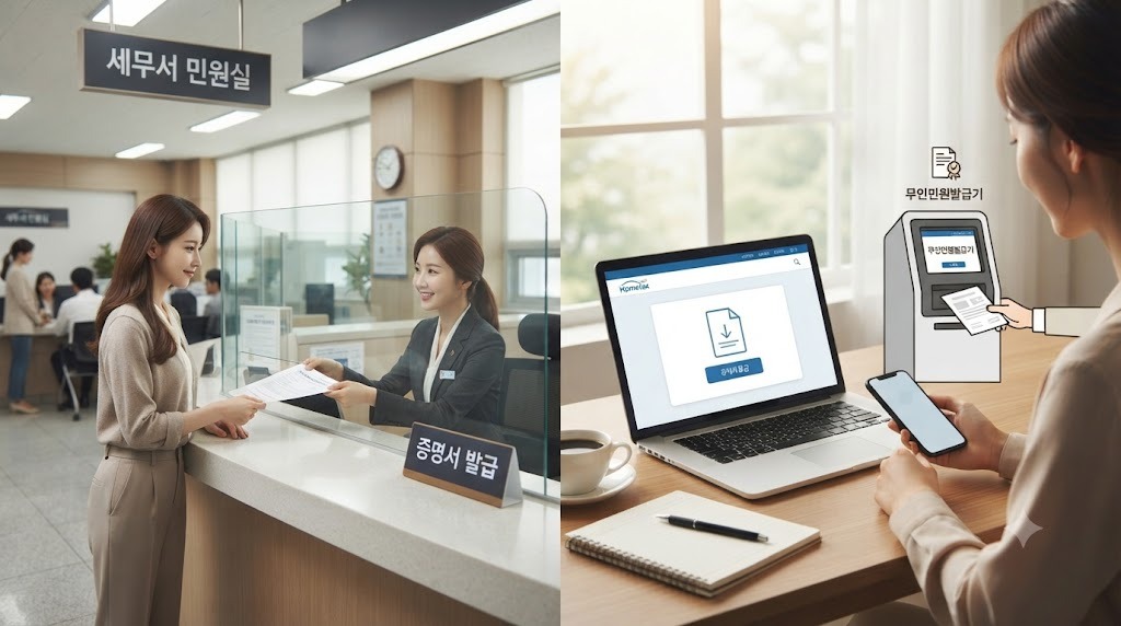 세무서 방문과 온라인 발급, 어떤 방식이 더 좋을까