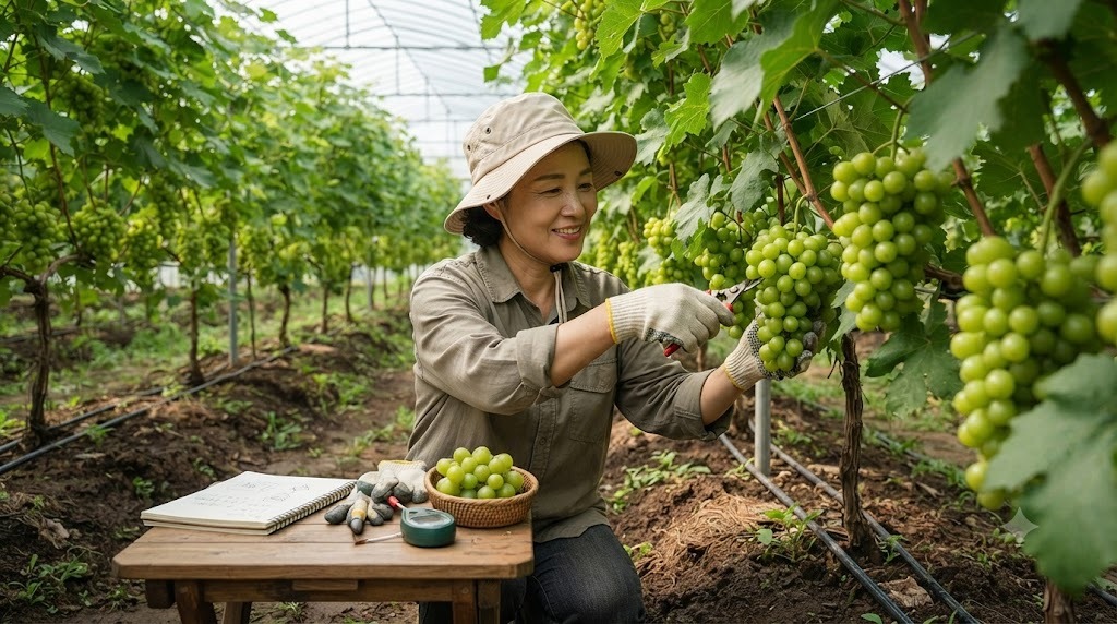 샤인머스캣, 맛있고 건강하게 키우는 방법 가이드