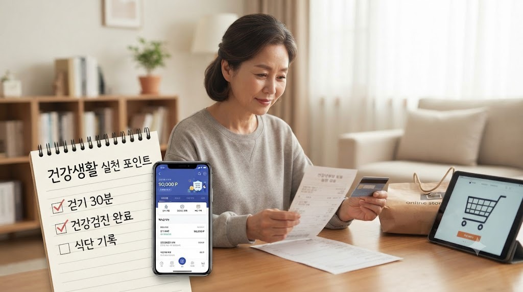 건강생활실천지원금 포인트 활용법과 실제 후기 모음