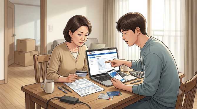전입신고한 가구의 전기요금 할인도 카드 할인과 중복될까?