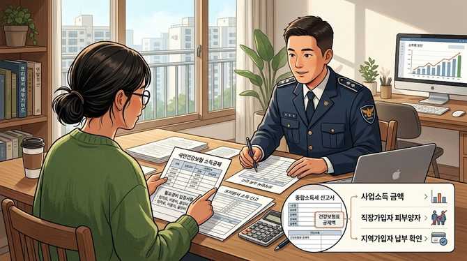 프리랜서 수입에 건강보험료 공제는 어떤 조건에서 가능할까?