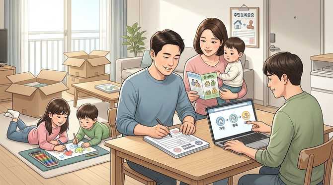 전입신고 후 다자녀가구도 주거지원금 신청 가능할까?
