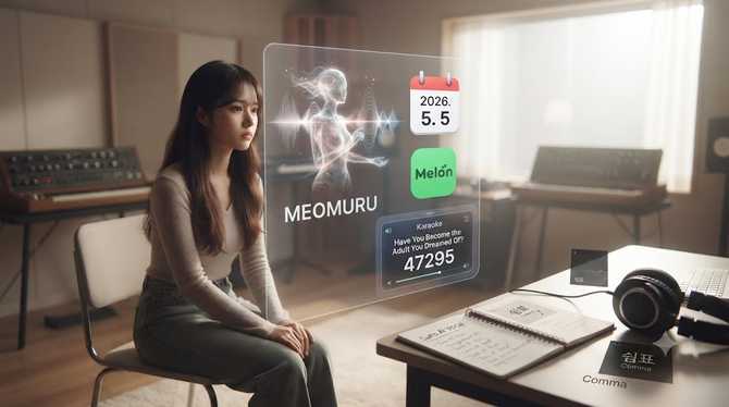 머무르 AI 보컬 정체와 꿈꾸던 어른이 되었나요의 의미와 노래방 번호