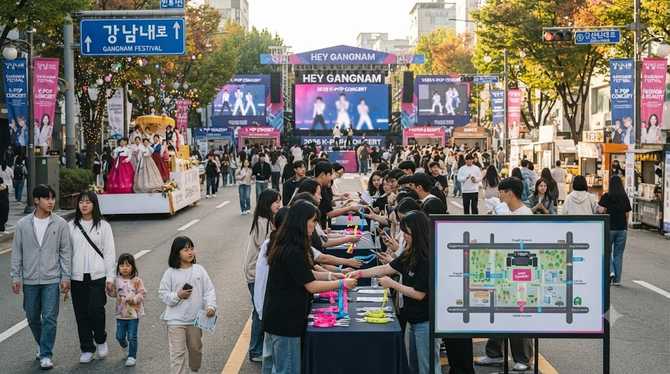 강남페스티벌 기본정보 2026 라인업 K-POP 콘서트 공연 일정, 입장 팔찌 받는 시간까지