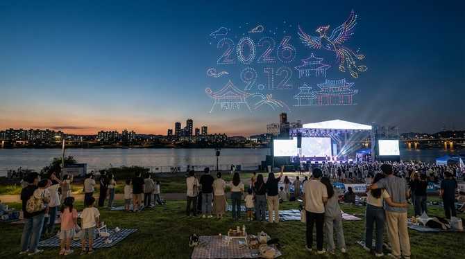 한강 드론쇼 2026 하반기 일정: 9월 12일 뚝섬 라이트쇼 시간표